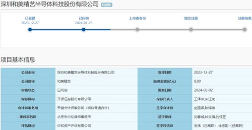 和美精藝IPO問(wèn)詢(xún)回應(yīng) 低端產(chǎn)品收入占近六成，技術(shù)先進(jìn)性遭監(jiān)管追問(wèn)